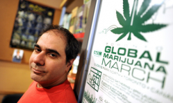Neev Tapiero is the owner of the CALM compassion club in Toronto and still faces charges for marijuana trafficking. (Photo by Carlos Osorio/Toronto Star)